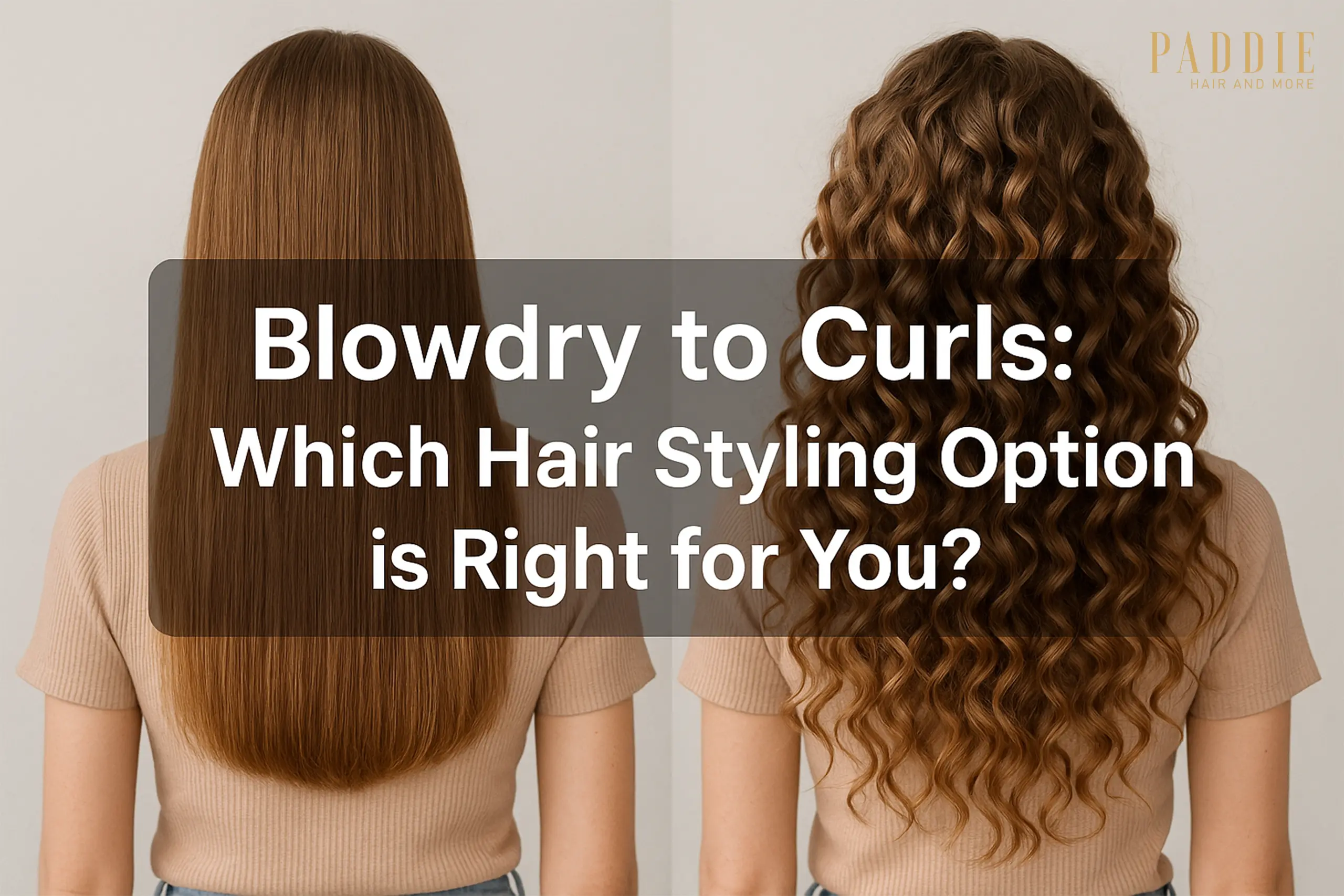 Blowdry to Curls: Which Hair Styling Option is Right for You