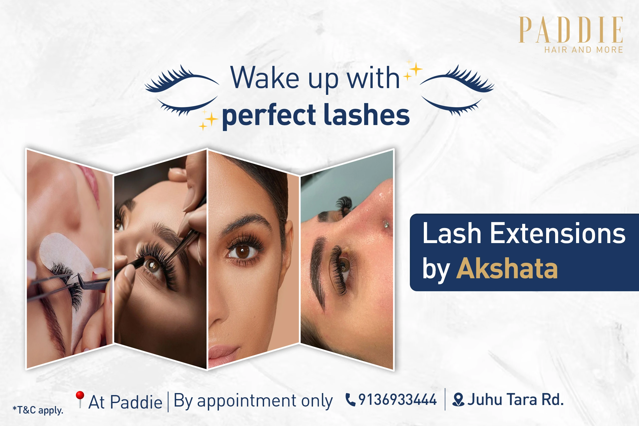 Eyelash Extension at Paddie Hair and More