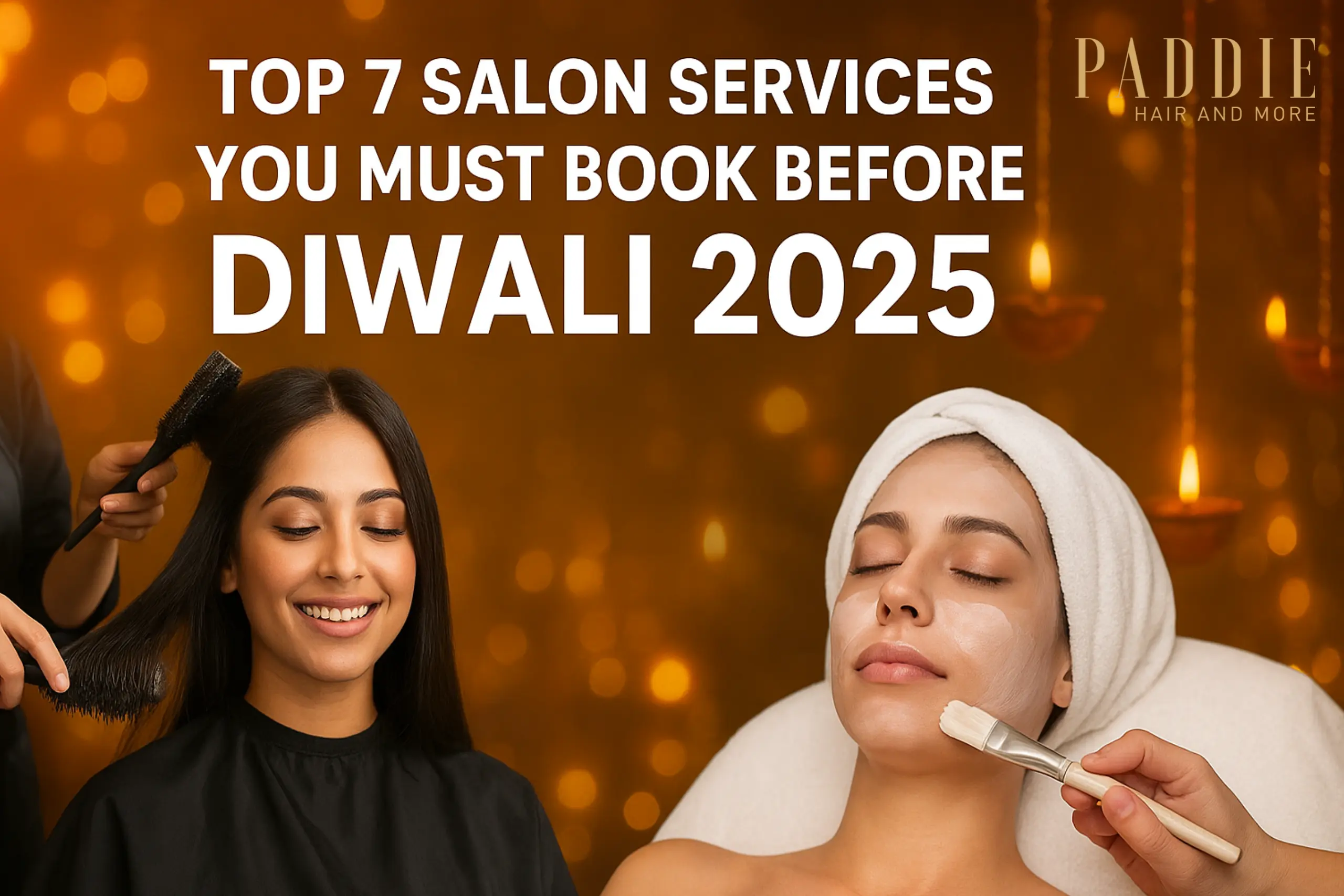 Salon Services to Book Before Diwali 2025