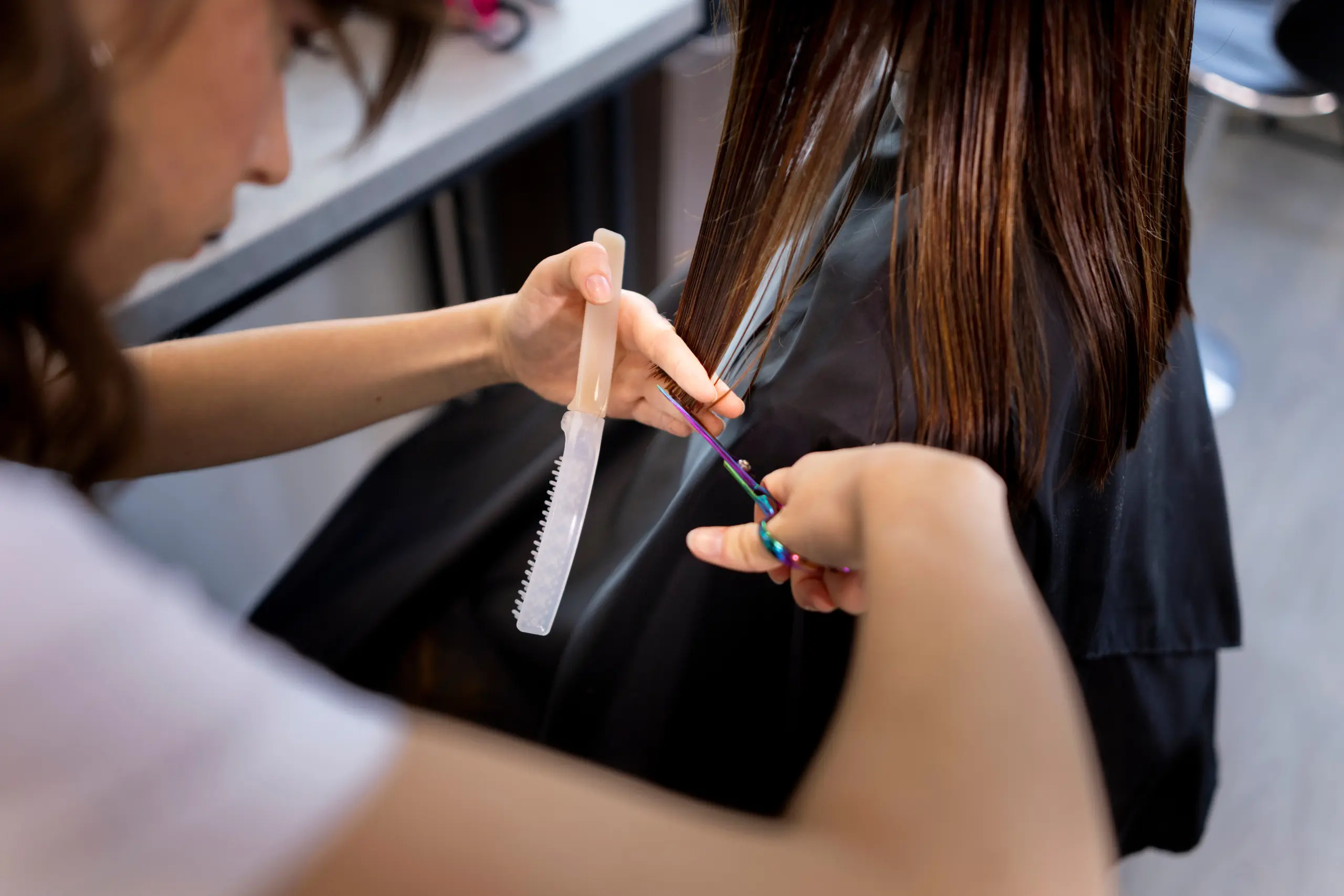 hair Trim in salon - padie hair and more