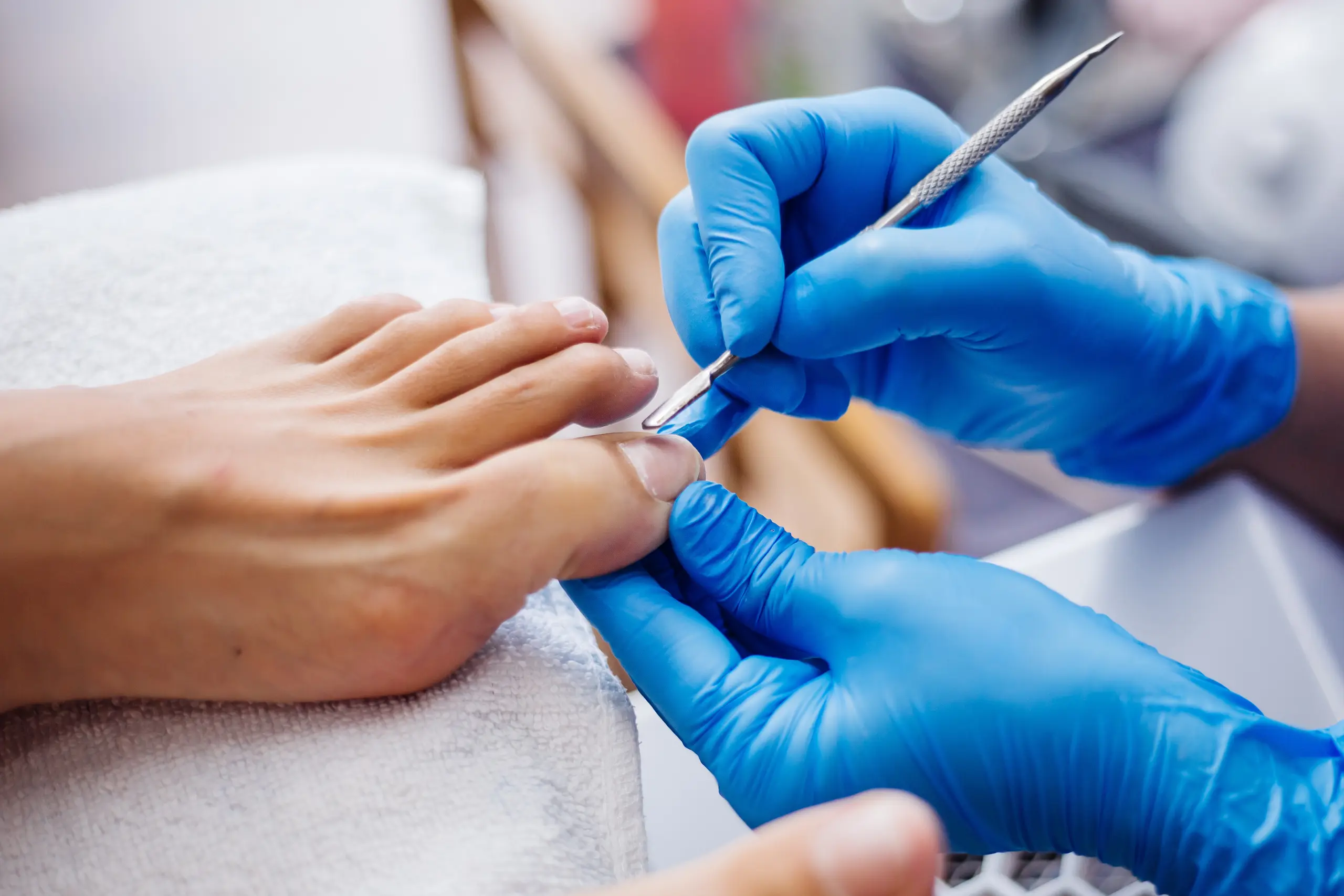 Pedicure at paddie hair and more