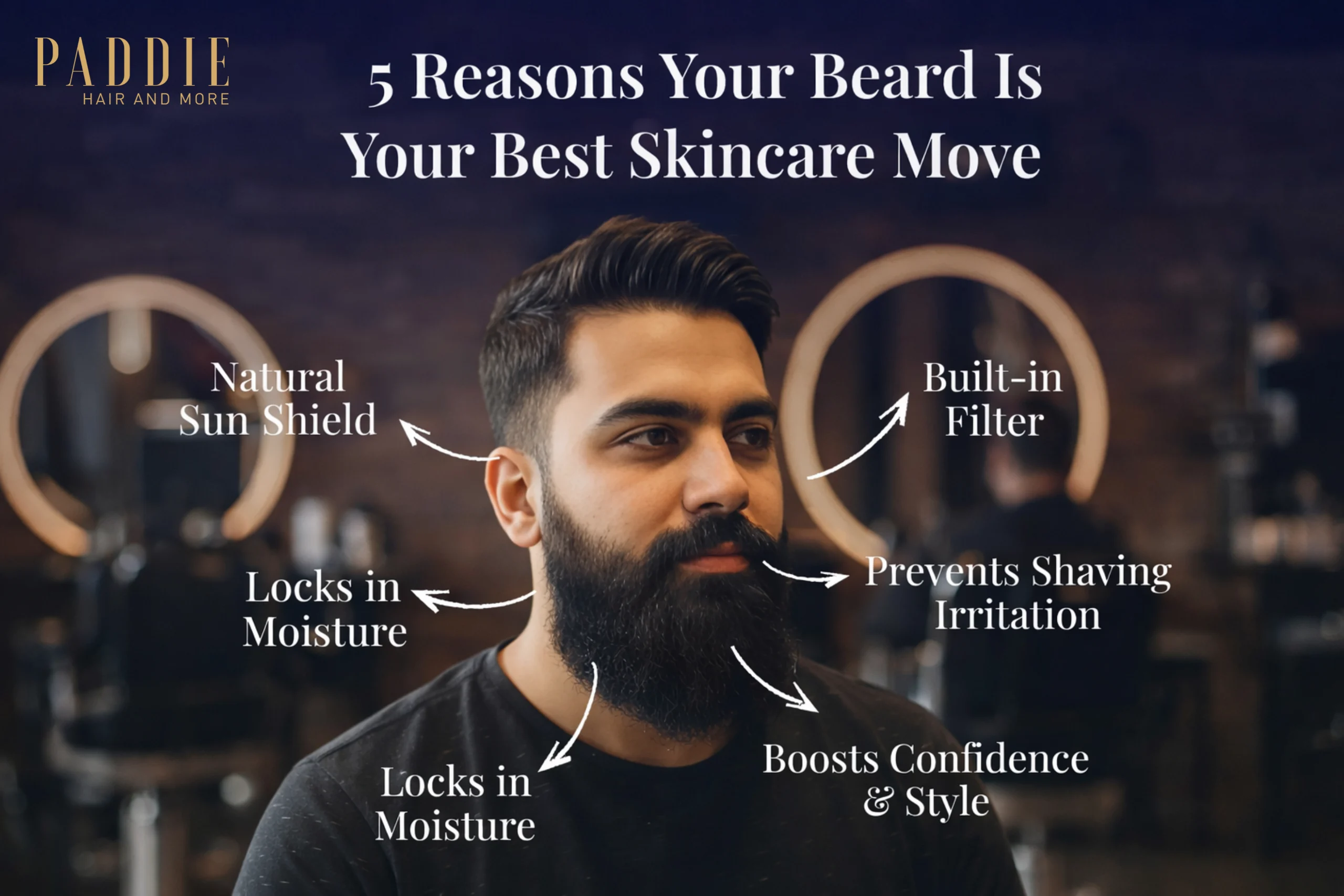 5 Reasons Your Beard Is Actually Your Best Skincare Move