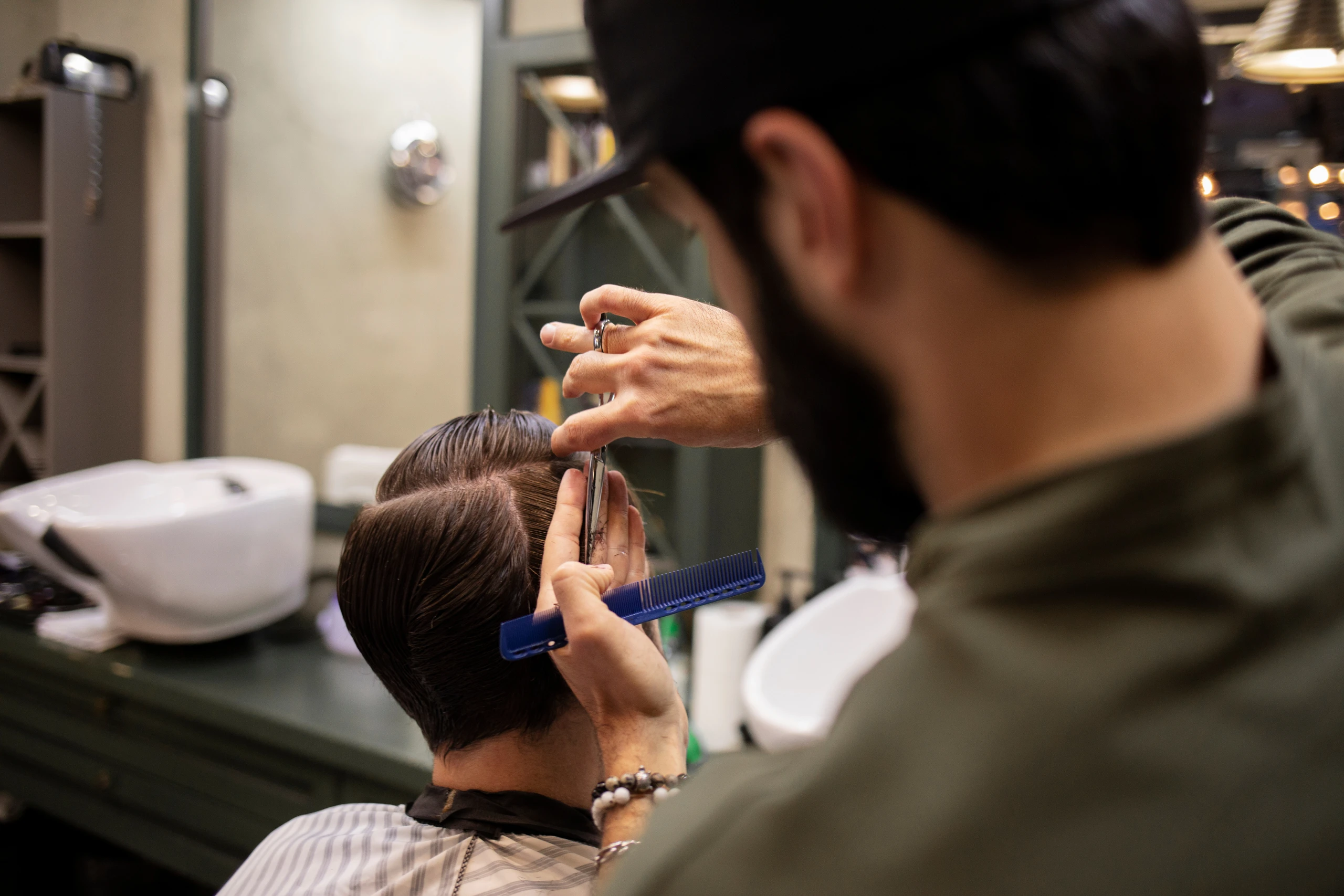 Men's Haircut - paddie hair and more