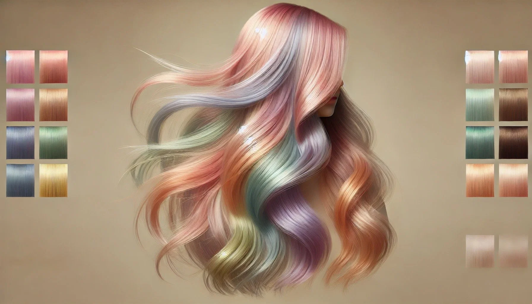 Soft pastel hues - Paddie Hair and More