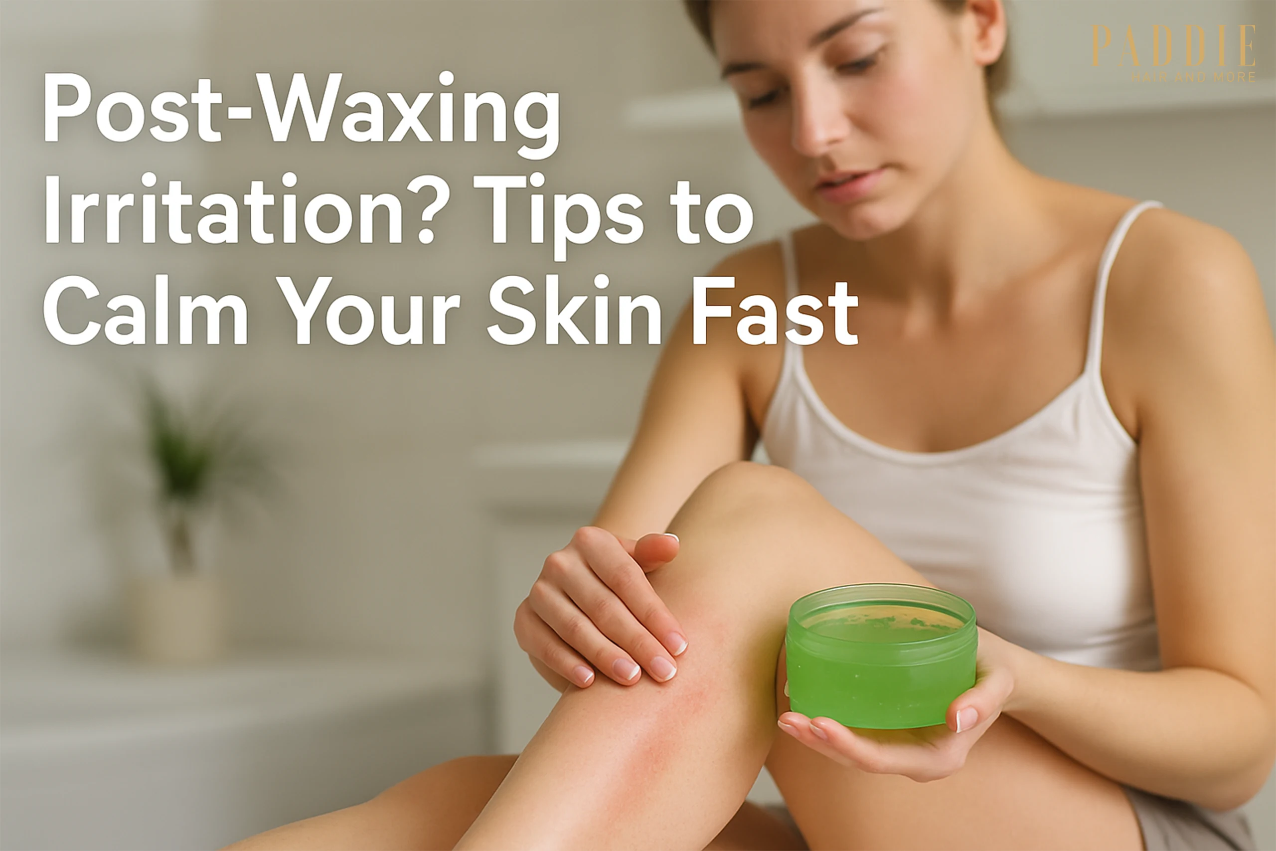 Post Waxing Irritation Tips