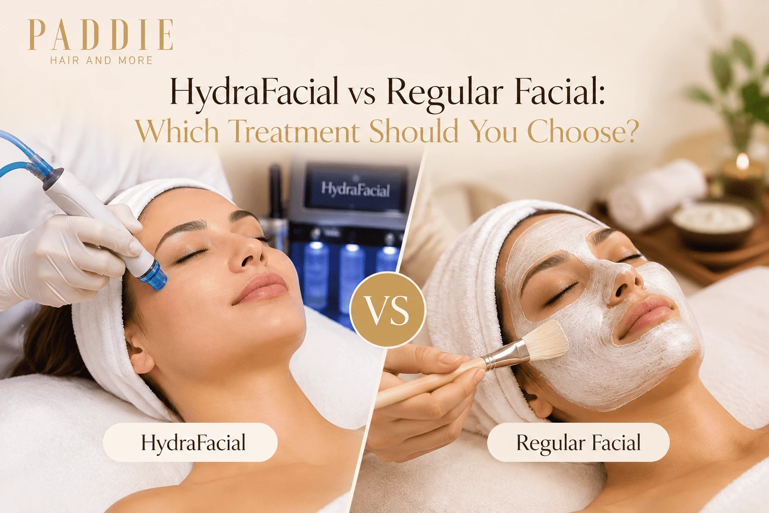 HydraFacial vs Regular Facial